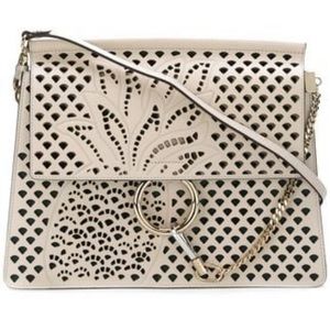 Chloe Faye Medium Perforated Pineapple Bag
